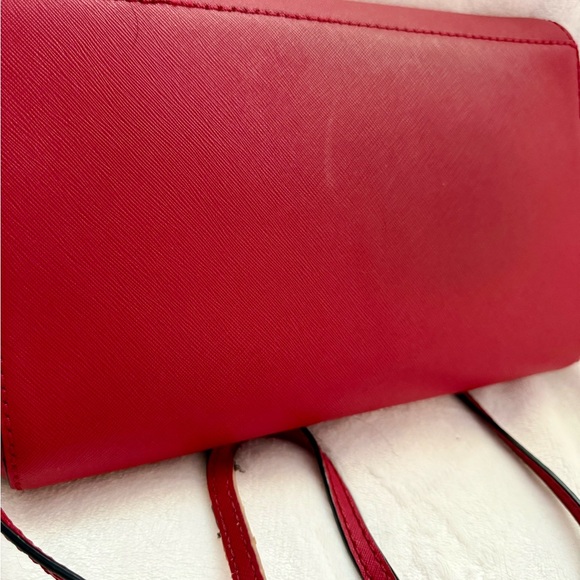 Kate Spade Cherry Red Crossbody Bag with Gold Hardware - Picture 3 of 5